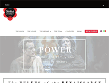 Tablet Screenshot of medicidynasty.com